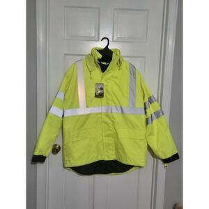 Forester Hi Visibility Jacket winter 5‎ in 1 Jacket 2XL NWT Extreme5n1